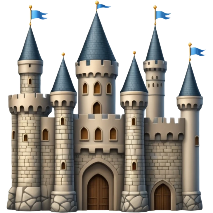 A beautiful castle emoji