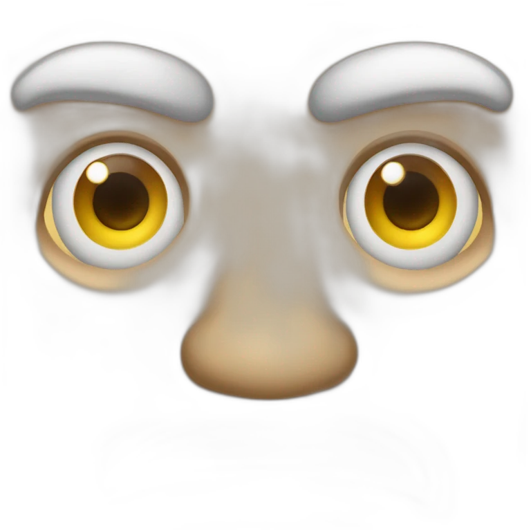 Bergsteiger mit dicken Augenbrauen emoji