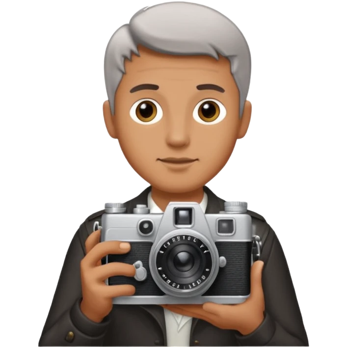 man hold film Camera emoji