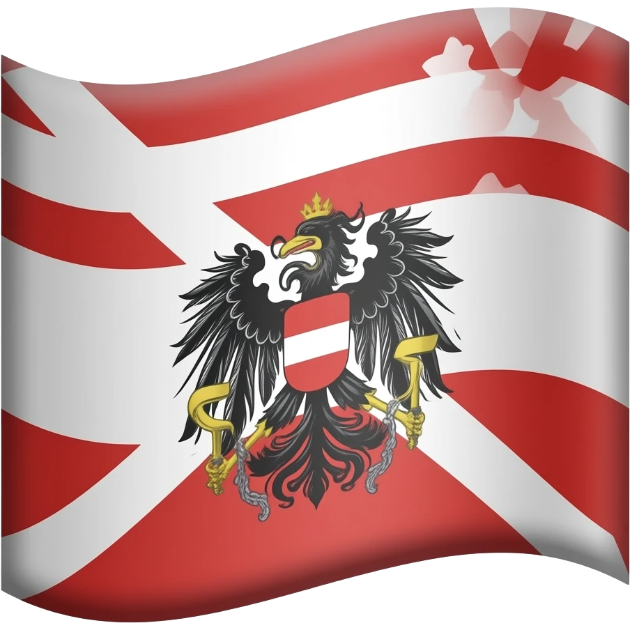 Napoleonic Austrian flag emoji