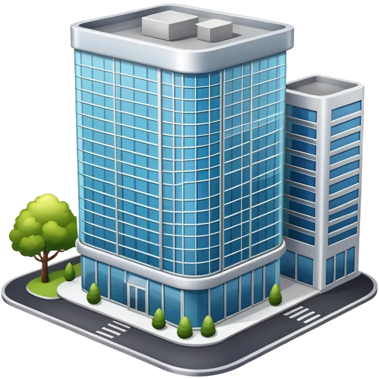 office building with supplier highlight emoji