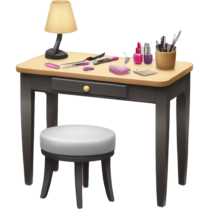Manicure table  emoji