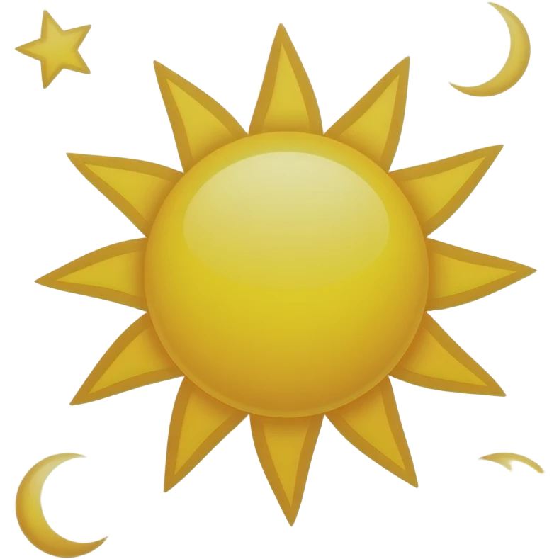 Astrotarot color bordo con sol y luna emoji