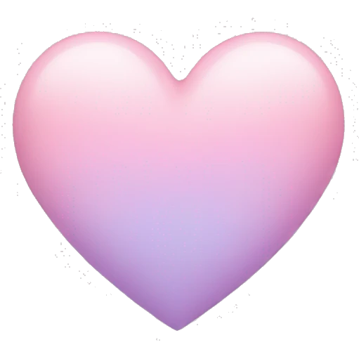 Pastel heart  emoji