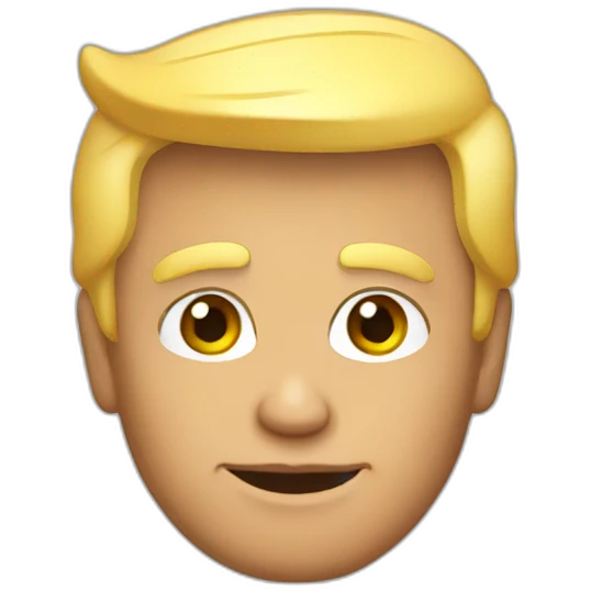 Gay Donald Trump emoji