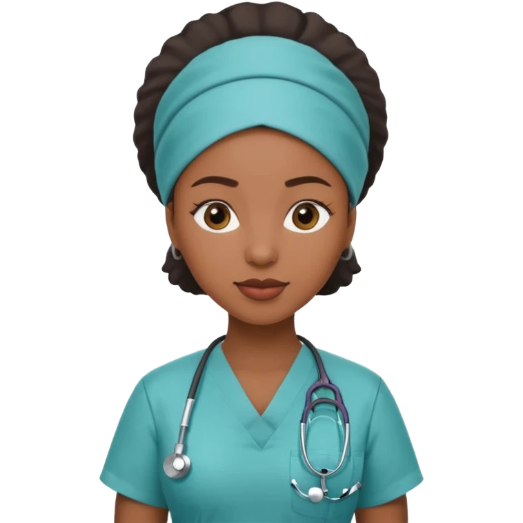 black woman surgeon emoji