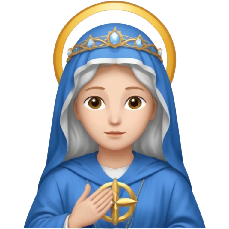 Virgen maria emoji