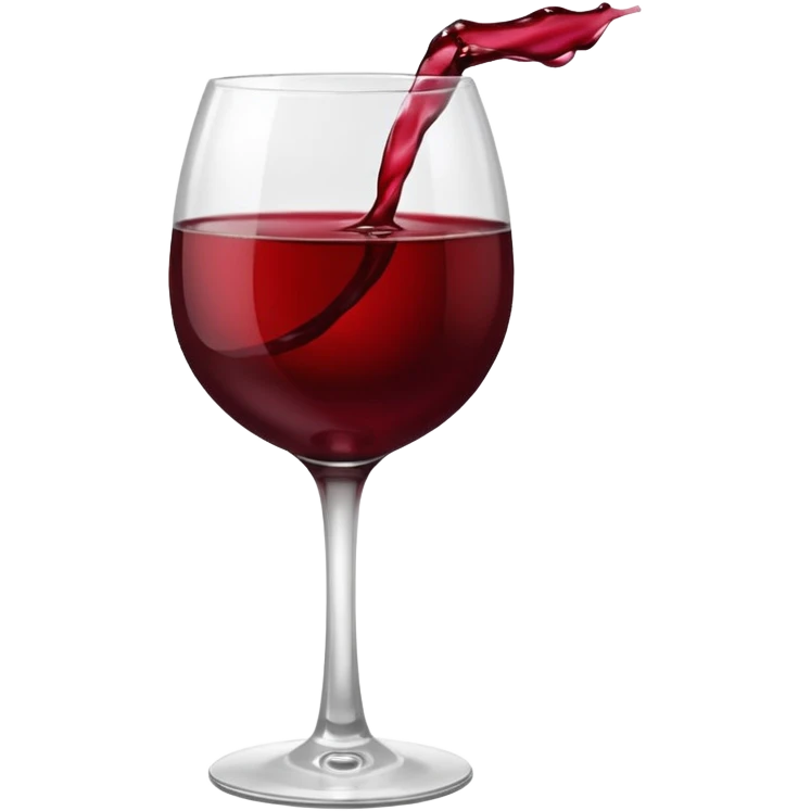 red wine emoji
