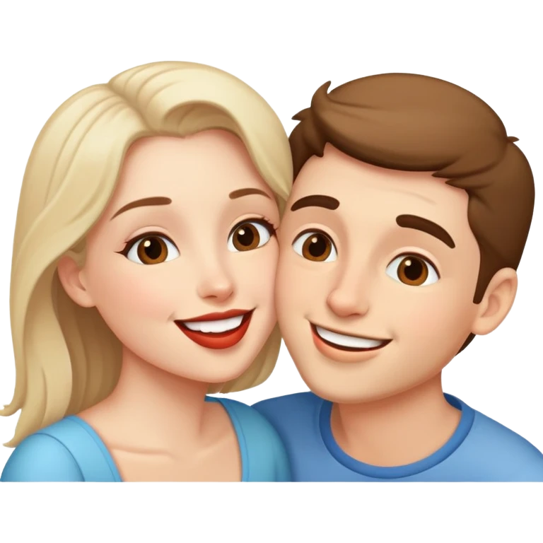 kissing couple emoji
