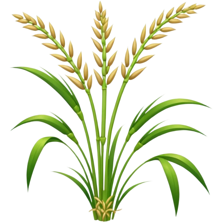 Rice stalk emoji