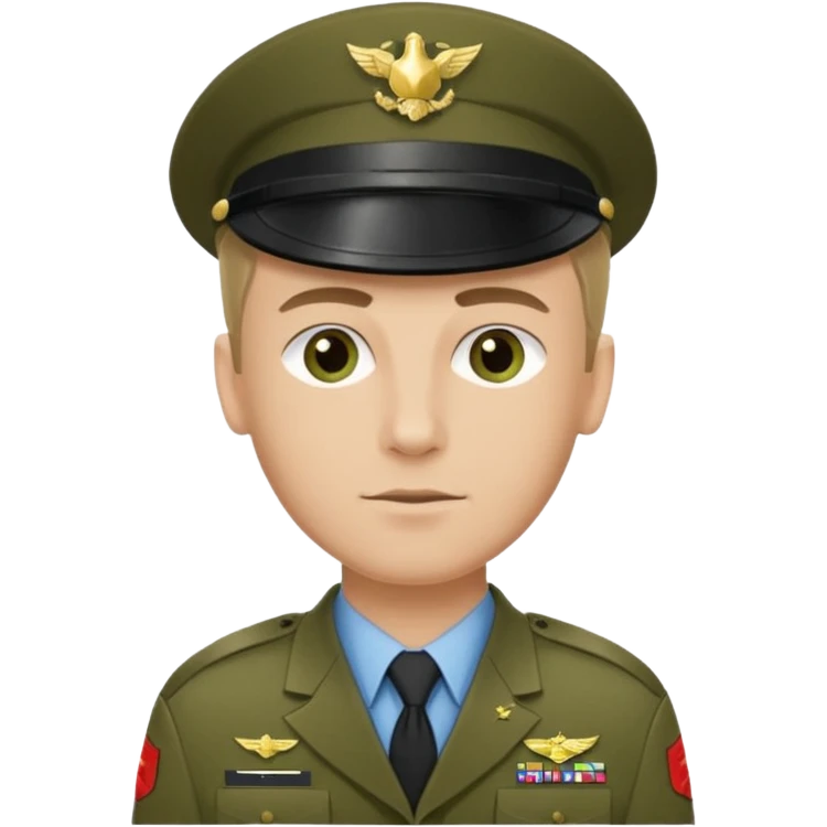 Make him an outfit that says sergeant unc  emoji
