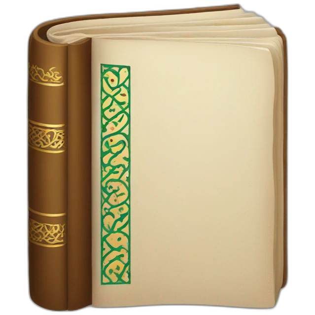 Arabic book emoji