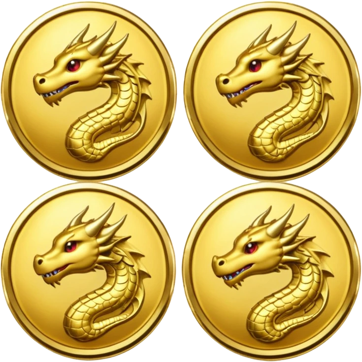 dragon coins emoji