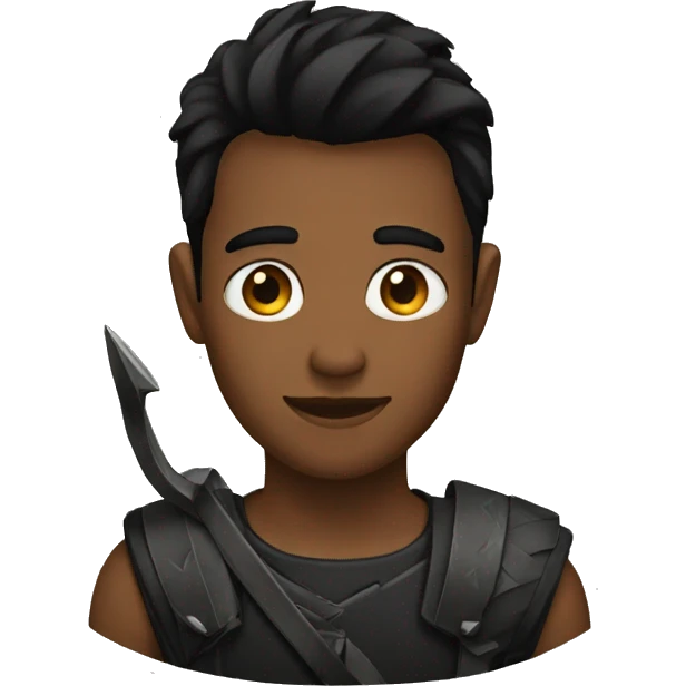 black arrow emoji