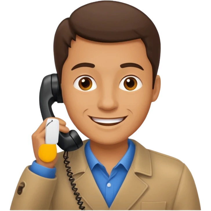 CHICO HABLANDO POR TELEFONO emoji
