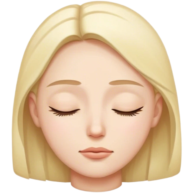  with eyes closed emoji