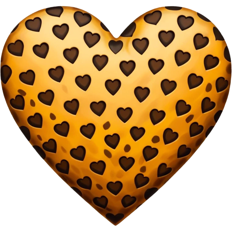 Cuore leopardato  emoji