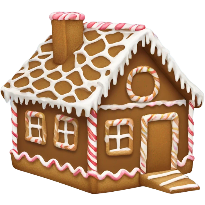 gingerbread house  emoji