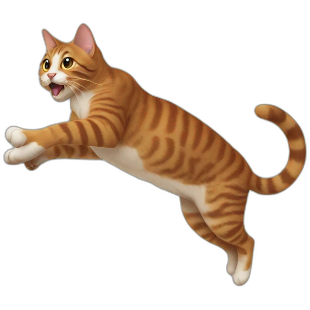 cat jump emoji