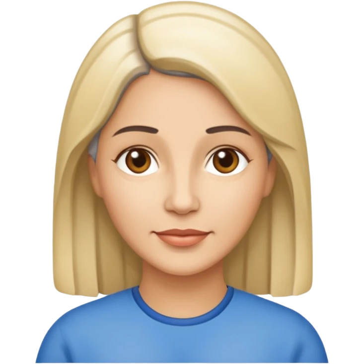 Chica con mechas de 45 años se llama Lourdes y es su santo emoji