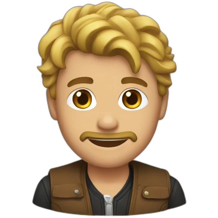 Johnny Hallydays emoji