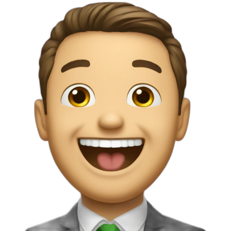 Zelensky Is Laughing emoji