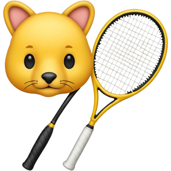 Tennis-Racket Animals emoji