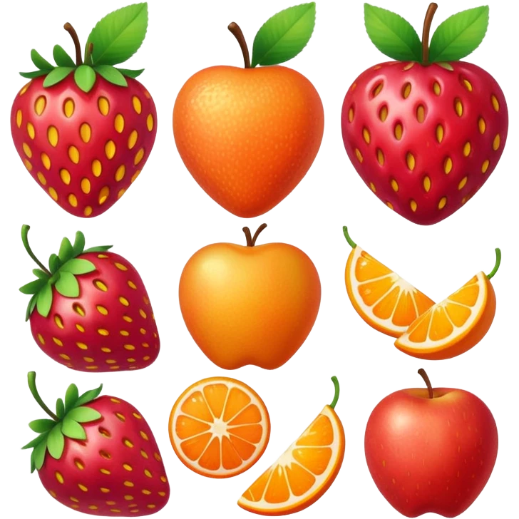 Candy-Coated Fruits emoji