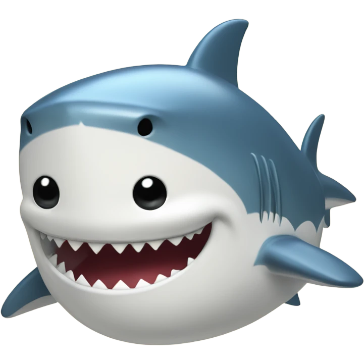 Shark in a chef's hat emoji