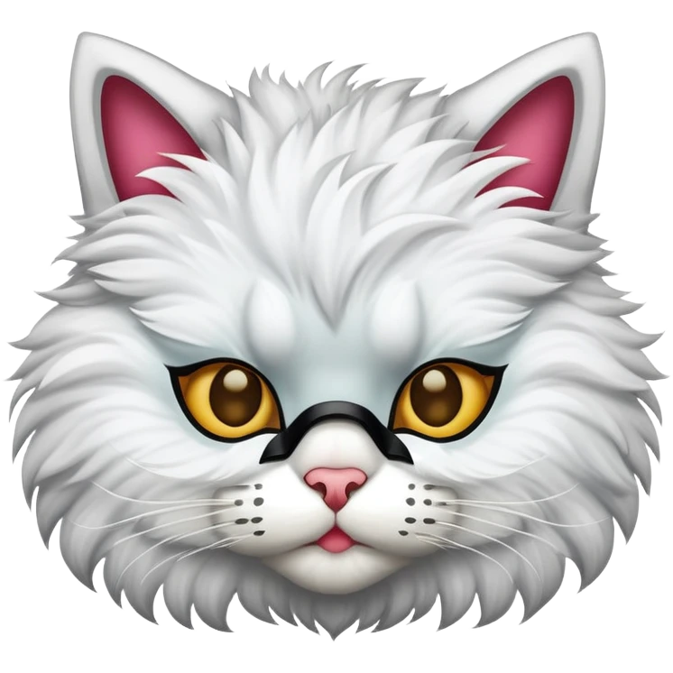 cat wearing a mask emoji