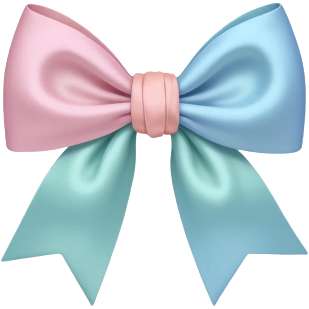 Aesthetic bow emoji