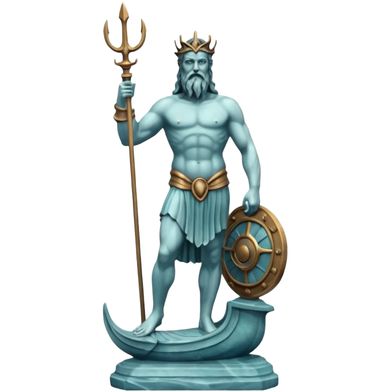 Poseidon Statue emoji