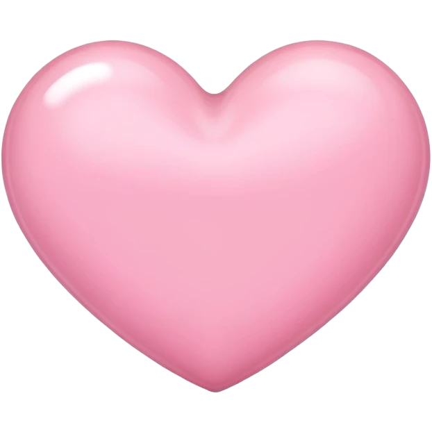 baby pink heart emoji