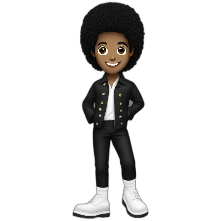  black loafers white socks Michael jackson emoji