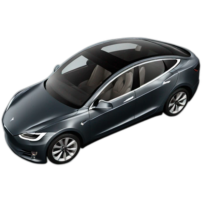 Tesla car emoji