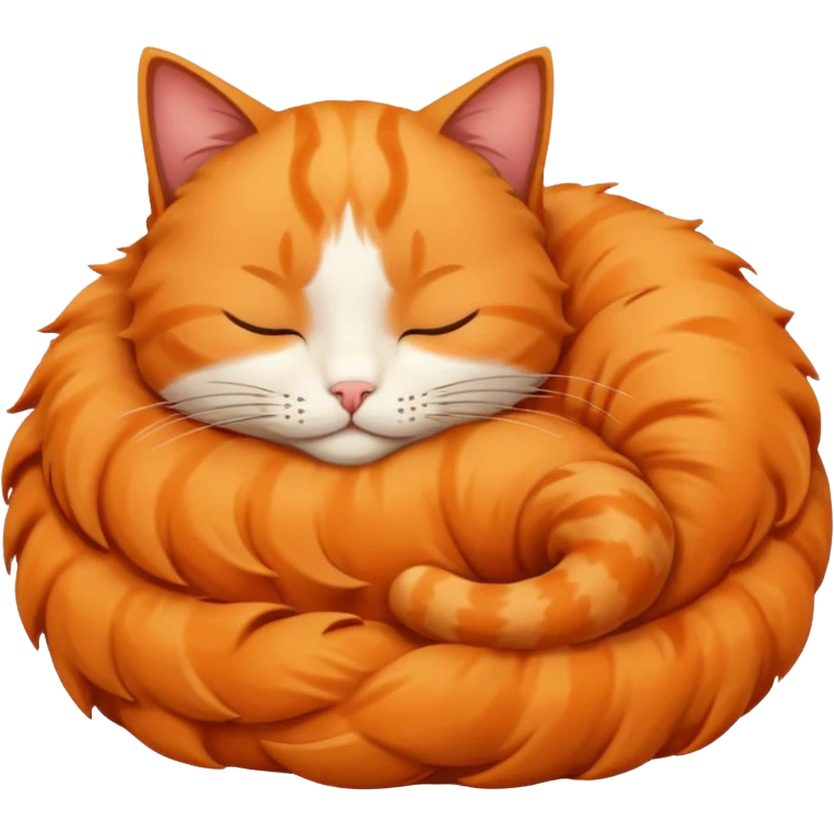 cat sleeping emoji