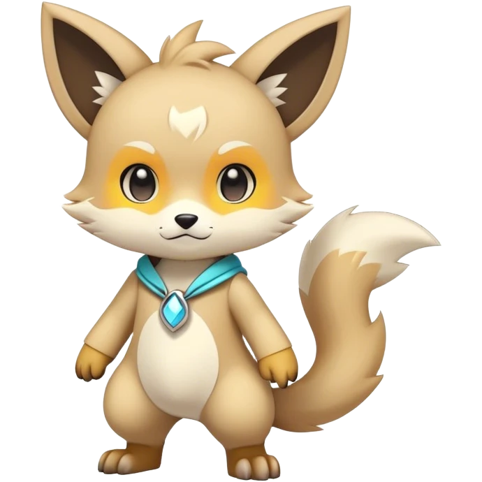  High quality Cute Cool Kawaii edgy Pretty Chibi Fur-Sona Colorful Fakemon Full Body emoji