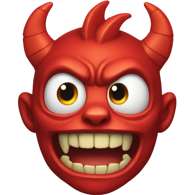 Un diablito emoji