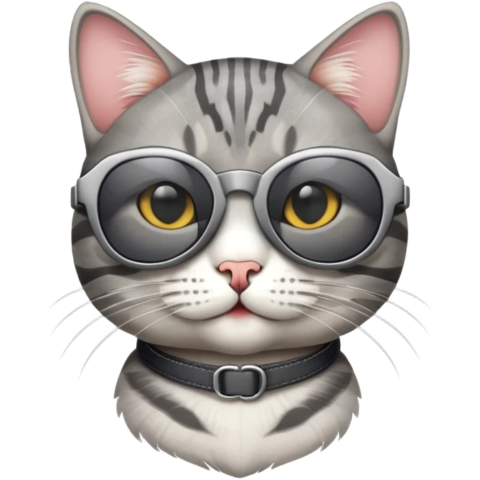 Cat wearing sunglasses emoji