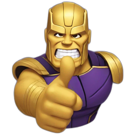 thanos thumbs up emoji