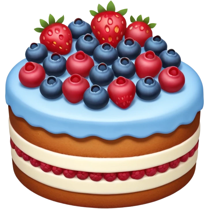 Berry cake emoji