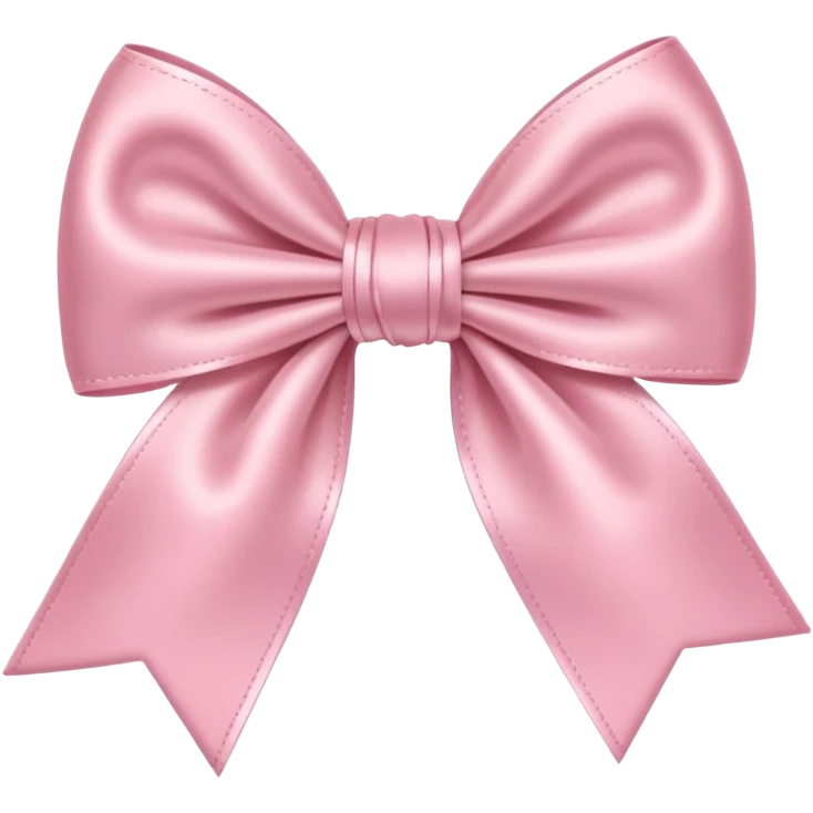Baby Pink bow  emoji