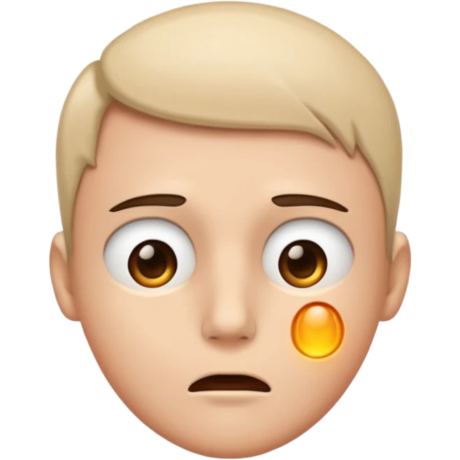 exhaling face alternate version emoji
