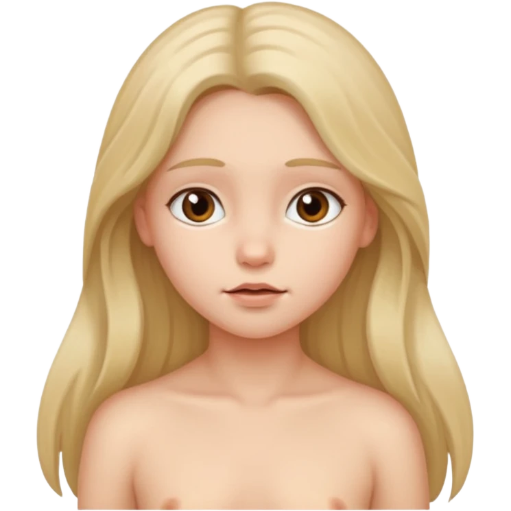 a naked girl emoji