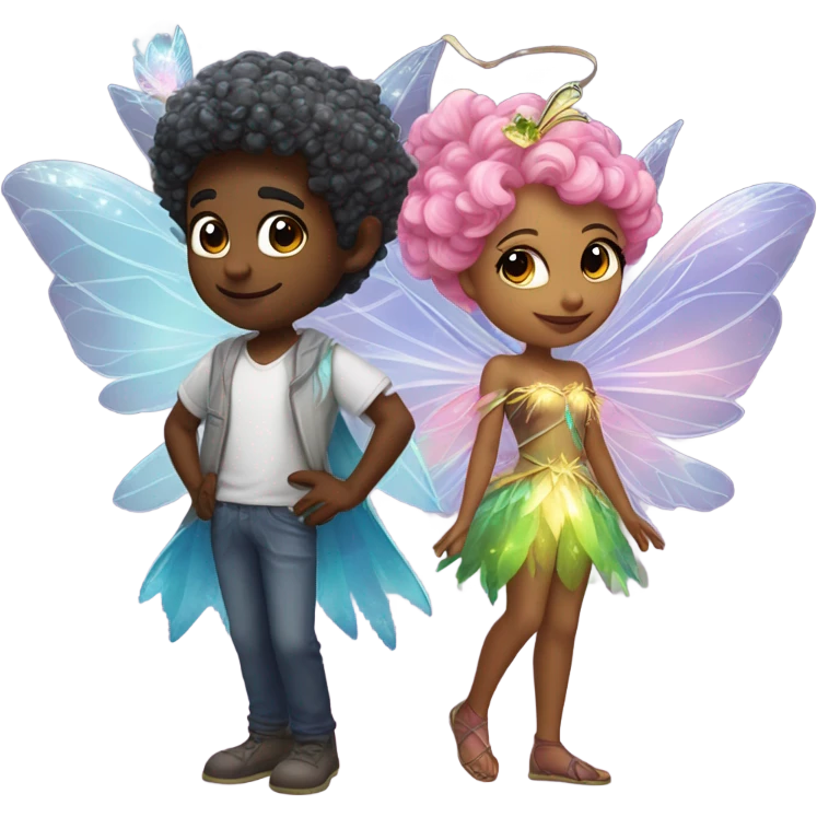 Berlin ￼ And Aviv as a fairy ￼￼￼ emoji