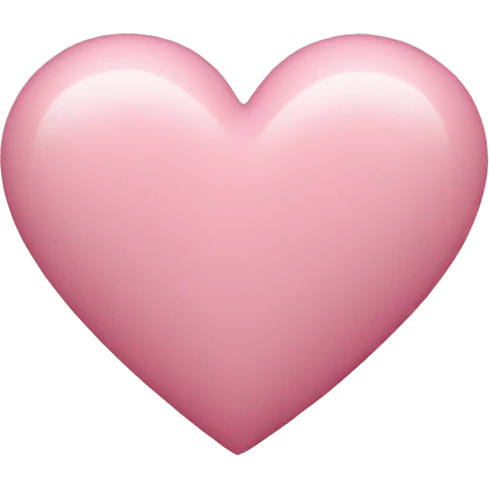 vintage pink heart emoji