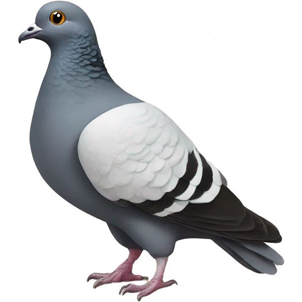 Pigeon playing cards  emoji