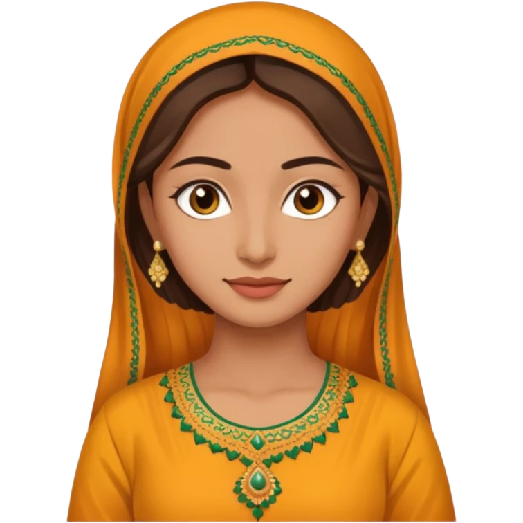 Salwar kameez emoji