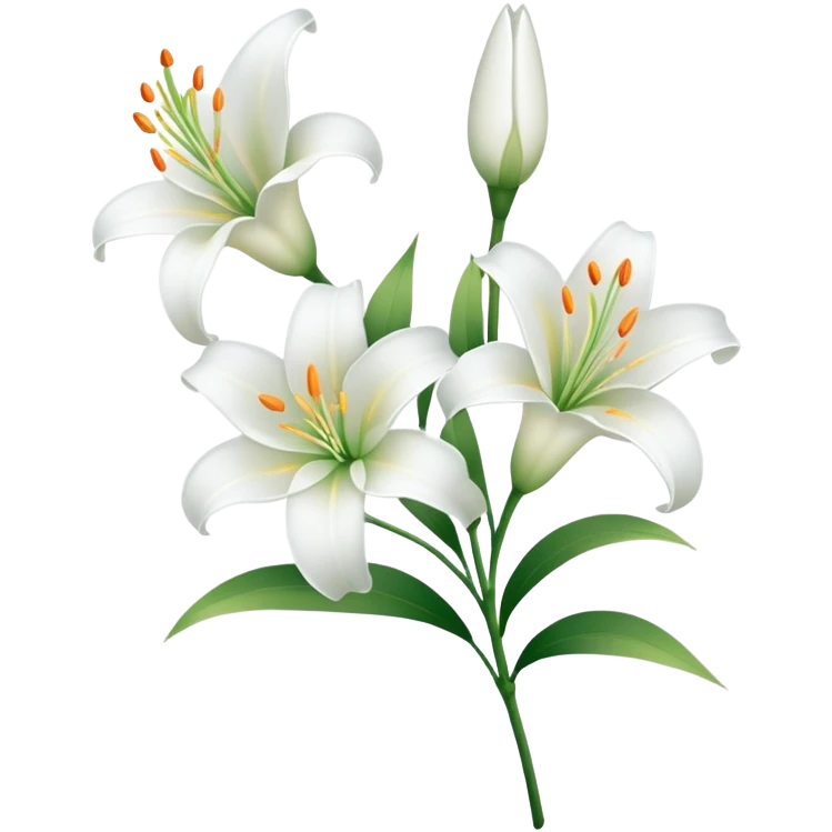 Lilly flowers  emoji