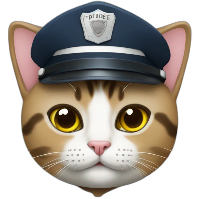 cat - police officer emoji